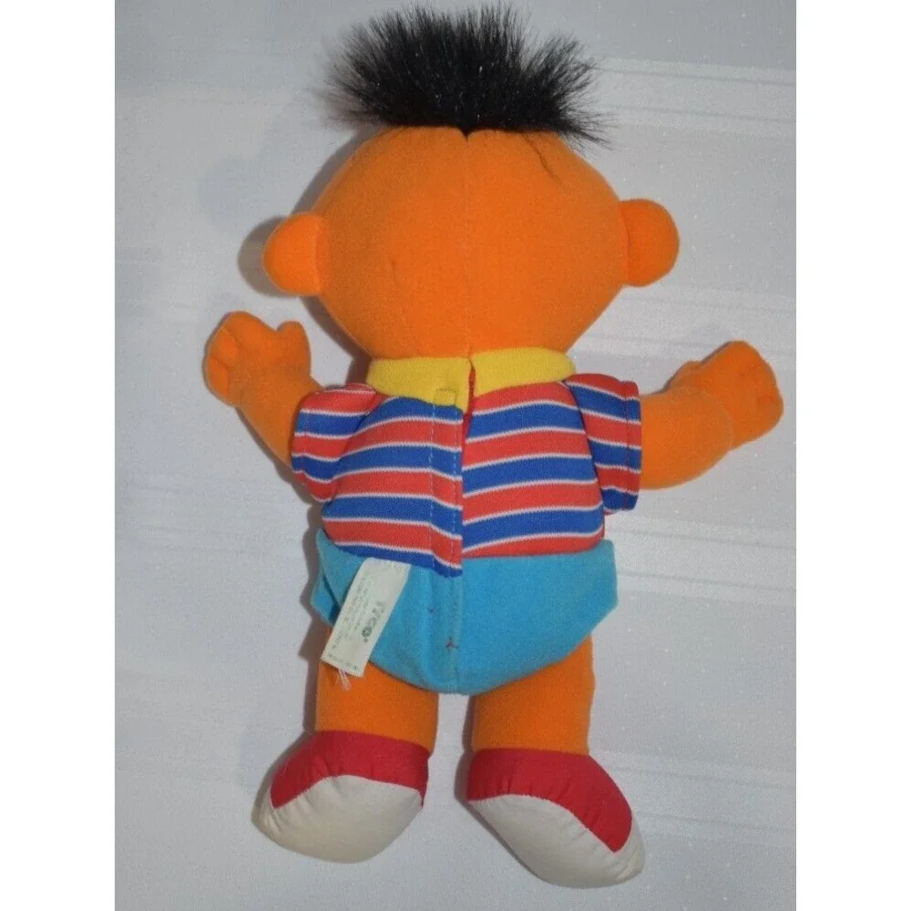 1996 TYCO Sesame Street Tickle‎ Me ERNIE Plush Laughs Shakes Talks Toy Vintage